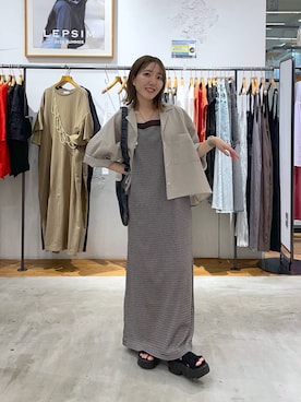 manaさん（レディース・153cm）の夏コーディネート