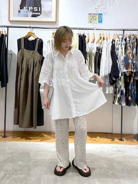 manaさん（レディース・153cm）の夏コーディネート