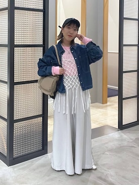 manaさん（レディース・153cm）の春コーディネート