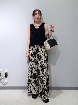 「LEPSIM（レプシィム）のアイテム」を使った、manaさん（レディース・153cm）の夏コーディネート