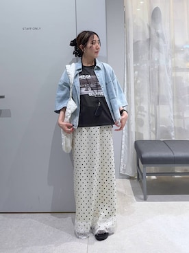 manaさん（レディース・153cm）の春コーディネート