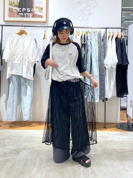 manaさん（レディース・153cm）の夏コーディネート