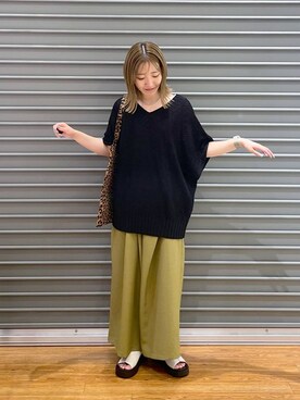 manaさん（レディース・153cm）の夏コーディネート