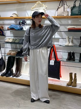 manaさん（レディース・153cm）の冬コーディネート