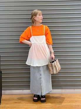 manaさん(レディース・153cm)の春コーディネート