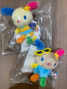 「LOWRYS FARM（ローリーズファーム）の【サンリオキャラクターズ】ヌイキーホルダー8 647243/GOODS（キーホルダー、その他）」を使った、manaさん（レディース・153cm）の春コーディネート