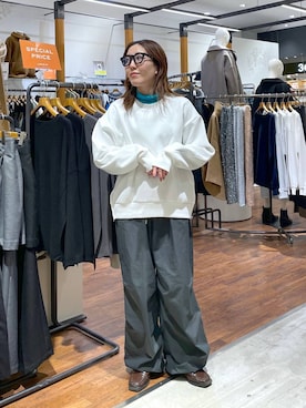 manaさん（レディース・153cm）の冬コーディネート