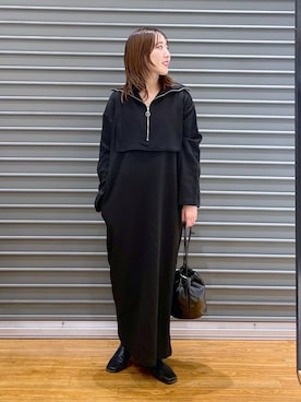 manaさん（レディース・153cm）の冬コーディネート