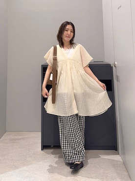 manaさん（レディース・153cm）の夏コーディネート