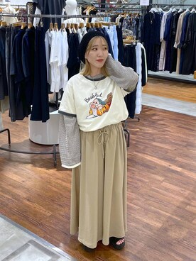 manaさん（レディース・153cm）の夏コーディネート