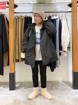 manaさん(レディース・153cm)の冬コーディネート