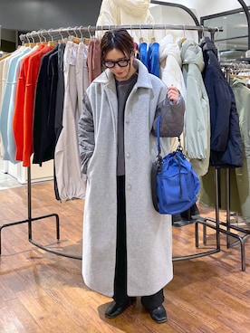 manaさん（レディース・153cm）の冬コーディネート