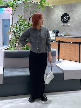 「A part by（アパートバイ）のアイテム」を使った、manaさん（レディース・153cm）の冬コーディネート