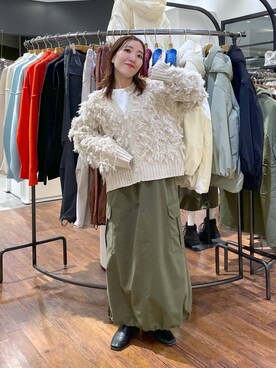 manaさん（レディース・153cm）の冬コーディネート