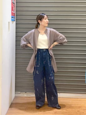 manaさん（レディース・153cm）の春コーディネート