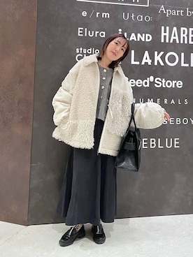 「A part by（アパートバイ）のアイテム」を使った、manaさん（レディース・153cm）の秋コーディネート