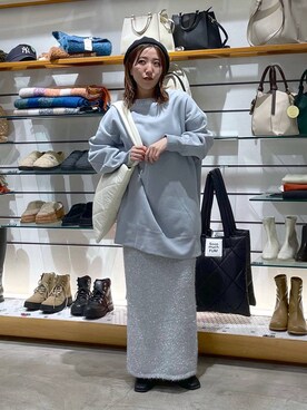 manaさん(レディース・153cm)の冬コーディネート