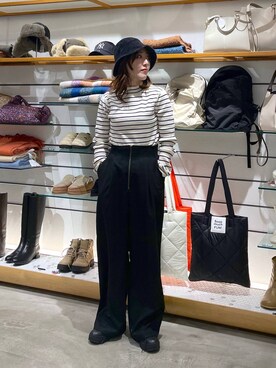 manaさん（レディース・153cm）の冬コーディネート