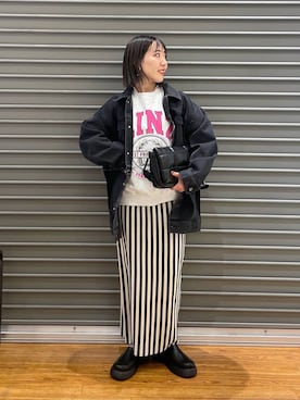 manaさん(レディース・153cm)の冬コーディネート