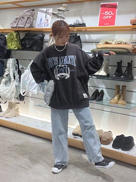 manaさん（レディース・153cm）の冬コーディネート