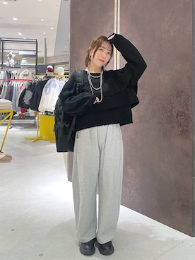 manaさん（レディース・153cm）の冬コーディネート