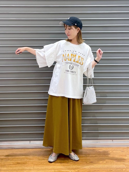 セール】サイド布帛カット 141597（Tシャツ/カットソー