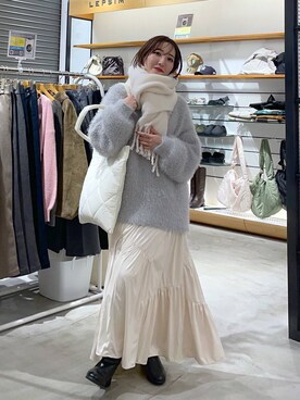 manaさん（レディース・153cm）の冬コーディネート