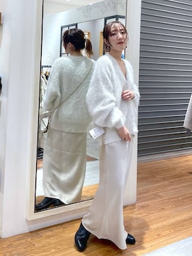 manaさん（レディース・153cm）の冬コーディネート