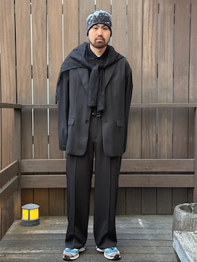 豊山さん(メンズ・172cm)の春コーディネート