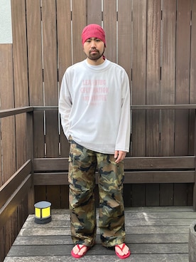 豊山さん(メンズ・172cm)の夏コーディネート