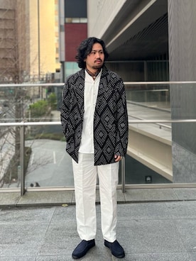 豊山さん（メンズ・172cm）の春コーディネート