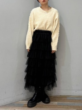 菜々子さん（レディース・160cm）の冬コーディネート