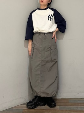菜々子さん(レディース・160cm)の春コーディネート