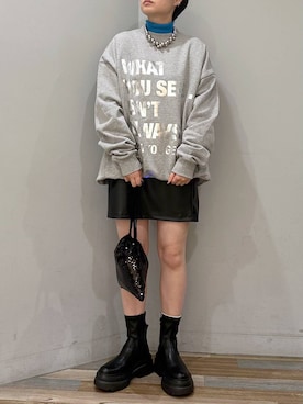 菜々子さん（レディース・160cm）の冬コーディネート