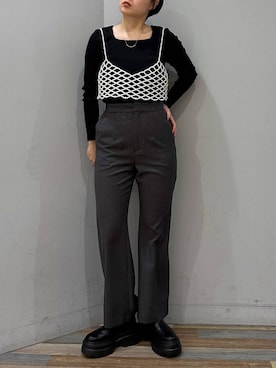 菜々子さん（レディース・160cm）の冬コーディネート