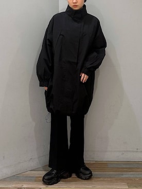 「アイテム（ブルゾン）」を使った、菜々子さん（レディース・160cm・20代）の冬コーディネート