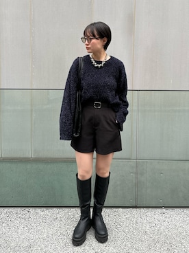 菜々子さん(レディース・160cm)の冬コーディネート