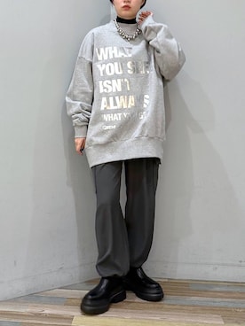 菜々子さん（レディース・160cm）の冬コーディネート