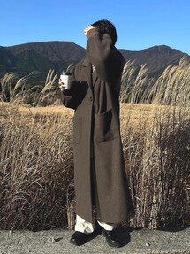 Amiur（エミレ）の「belt arrange long coat / ベルトアレンジロング
