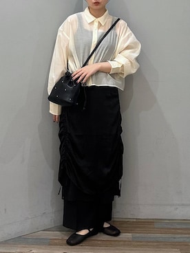 菜々子さん（レディース・160cm）の春コーディネート