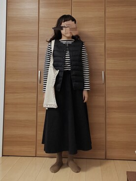 「Cinq（シンク）のアイテム」を使った、shiさん（レディース・160cm）の秋コーディネート