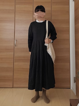 「Cinq（シンク）のアイテム」を使った、shiさん（レディース・160cm）の秋コーディネート