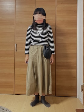 「ボーター」｜shioriさん（レディース・160cm）の秋コーディネート