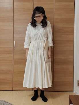 「Cinq（シンク）のアイテム」を使った、shiさん（レディース・160cm）の夏コーディネート