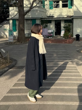 「ジャーマントレーナー」｜shioriさん（レディース・160cm）の冬コーディネート