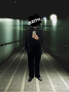 「アイテム（ローファー）」を使った、nfox1122さん（メンズ・173cm・30代）の冬コーディネート