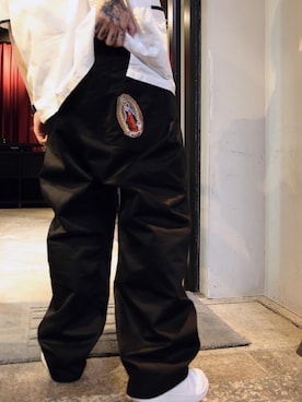 「Subciety（サブサエティ）のアイテム」を使った、弥彦さん（メンズ・173cm）の春コーディネート
