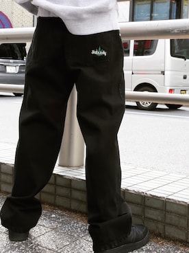 「Subciety（サブサエティ）のアイテム」を使った、弥彦さん（メンズ・173cm）の春コーディネート