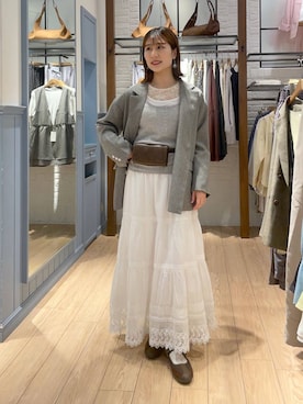 miyuさん（レディース・158cm）の春コーディネート