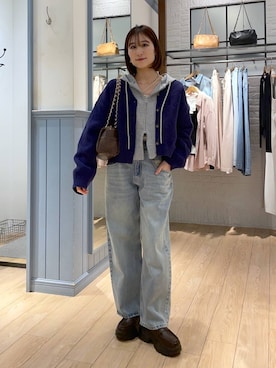 miyuさん（レディース・158cm）の冬コーディネート